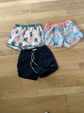Three men Swim/Beach Shorts -  4 inch XS